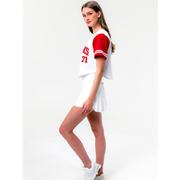 Arkansas Women's The Cropped Baseball Jersey